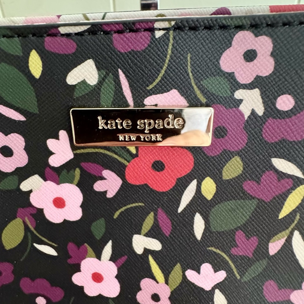 Kate Spade Laurel Way Boho Floral Medium Dally Bag EUC - Picture 2 of 14